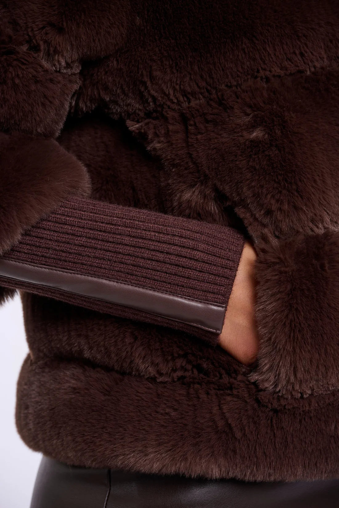 RINO & PELLE - JACKET WITH RIB CUFFS