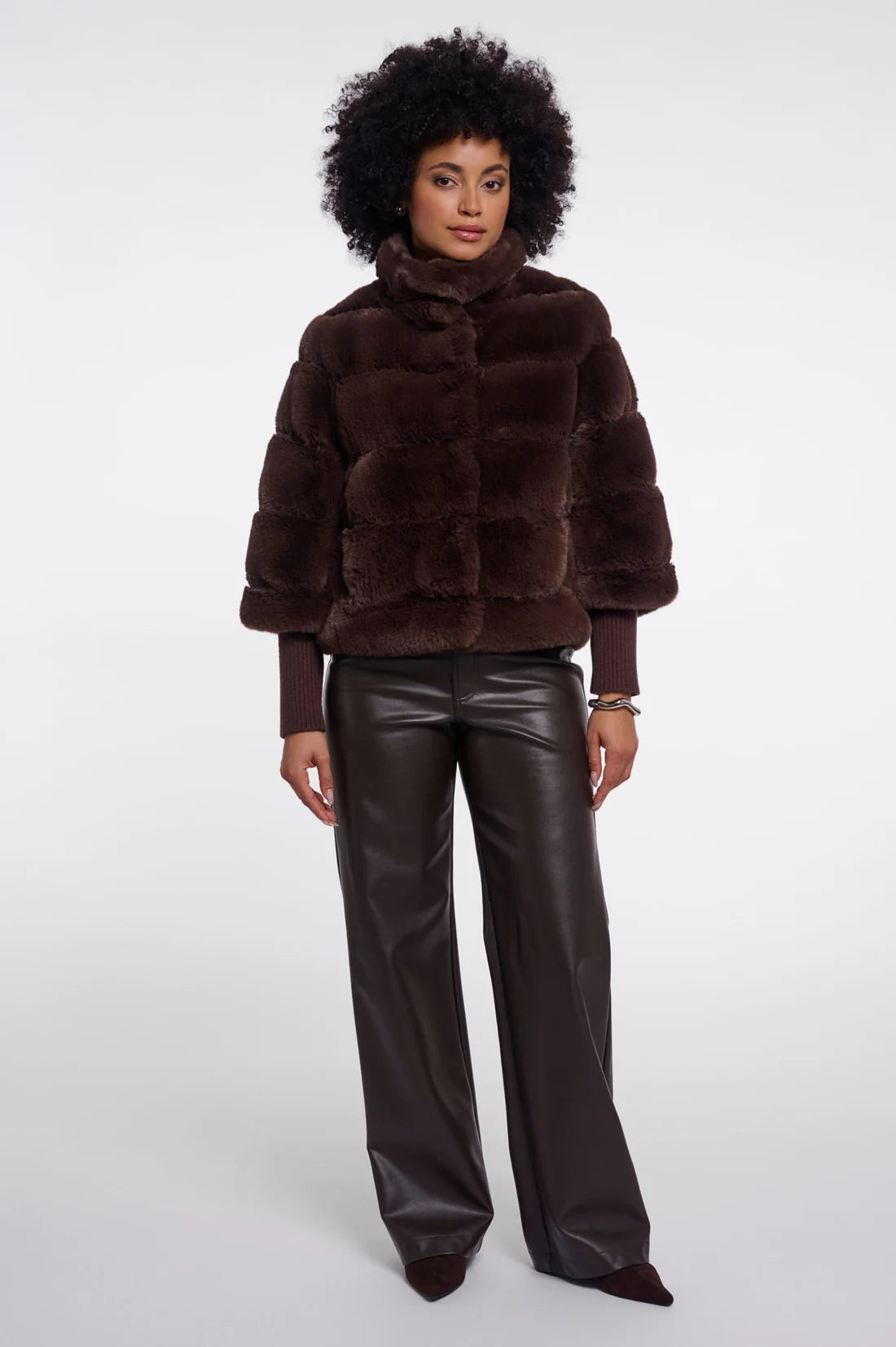 RINO & PELLE - JACKET WITH RIB CUFFS