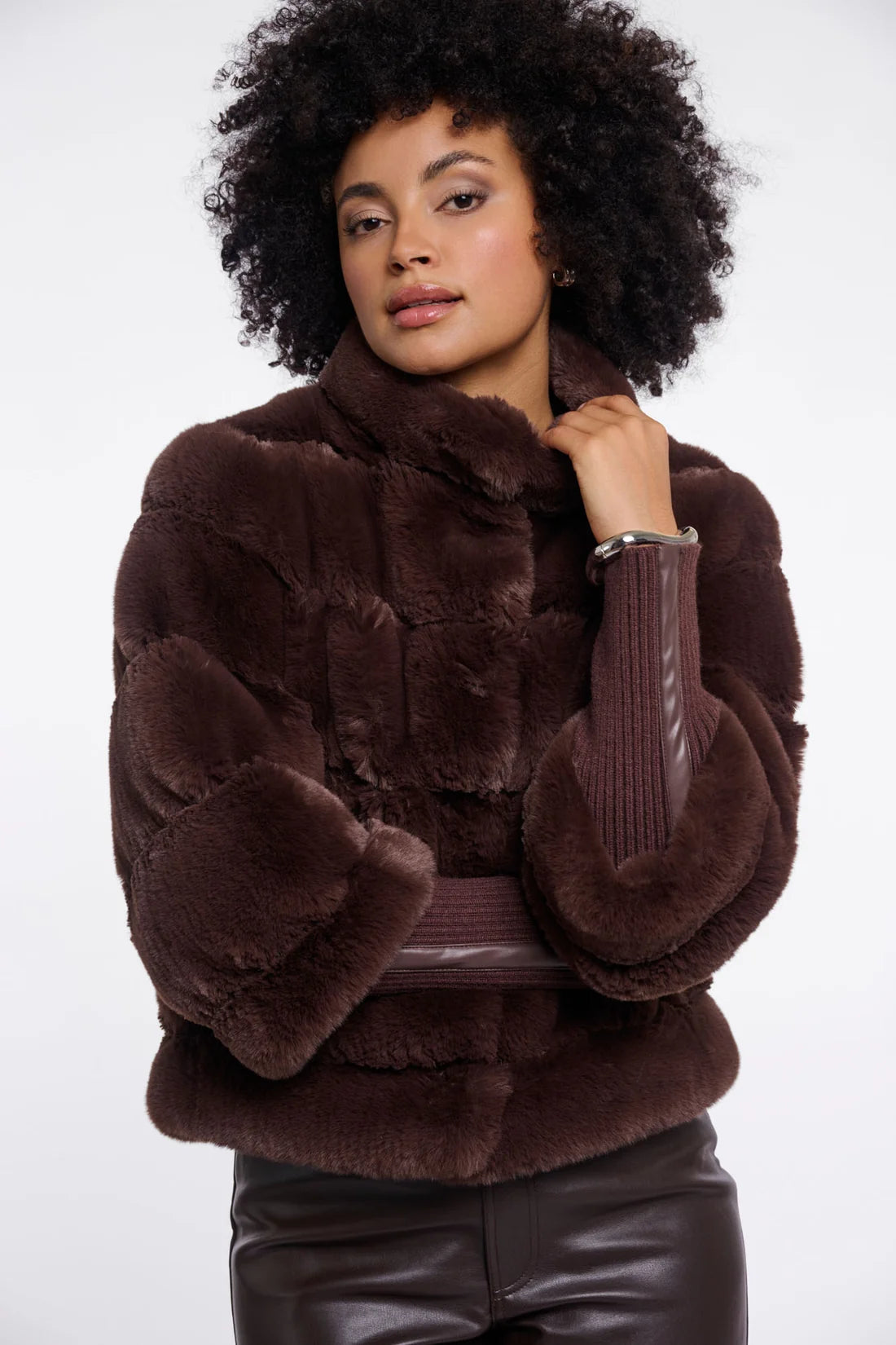 RINO & PELLE - JACKET WITH RIB CUFFS