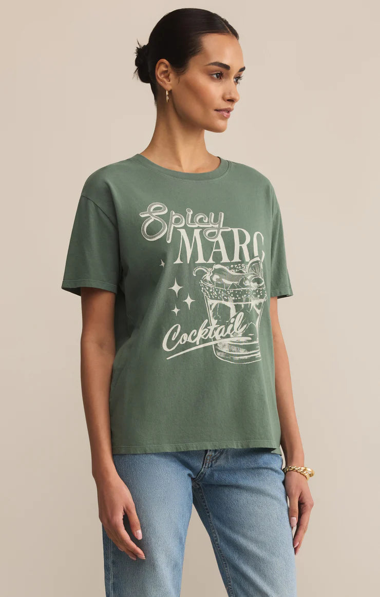 Z SUPPLY - BOYFRIEND TEE SPICY MA