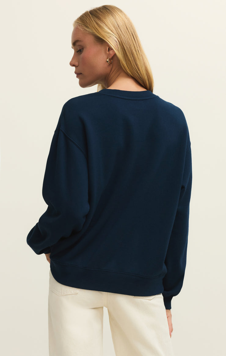 ZSUPPLY - WOMEN'S YACHTY BOYFRIEND SWEATSHIRT