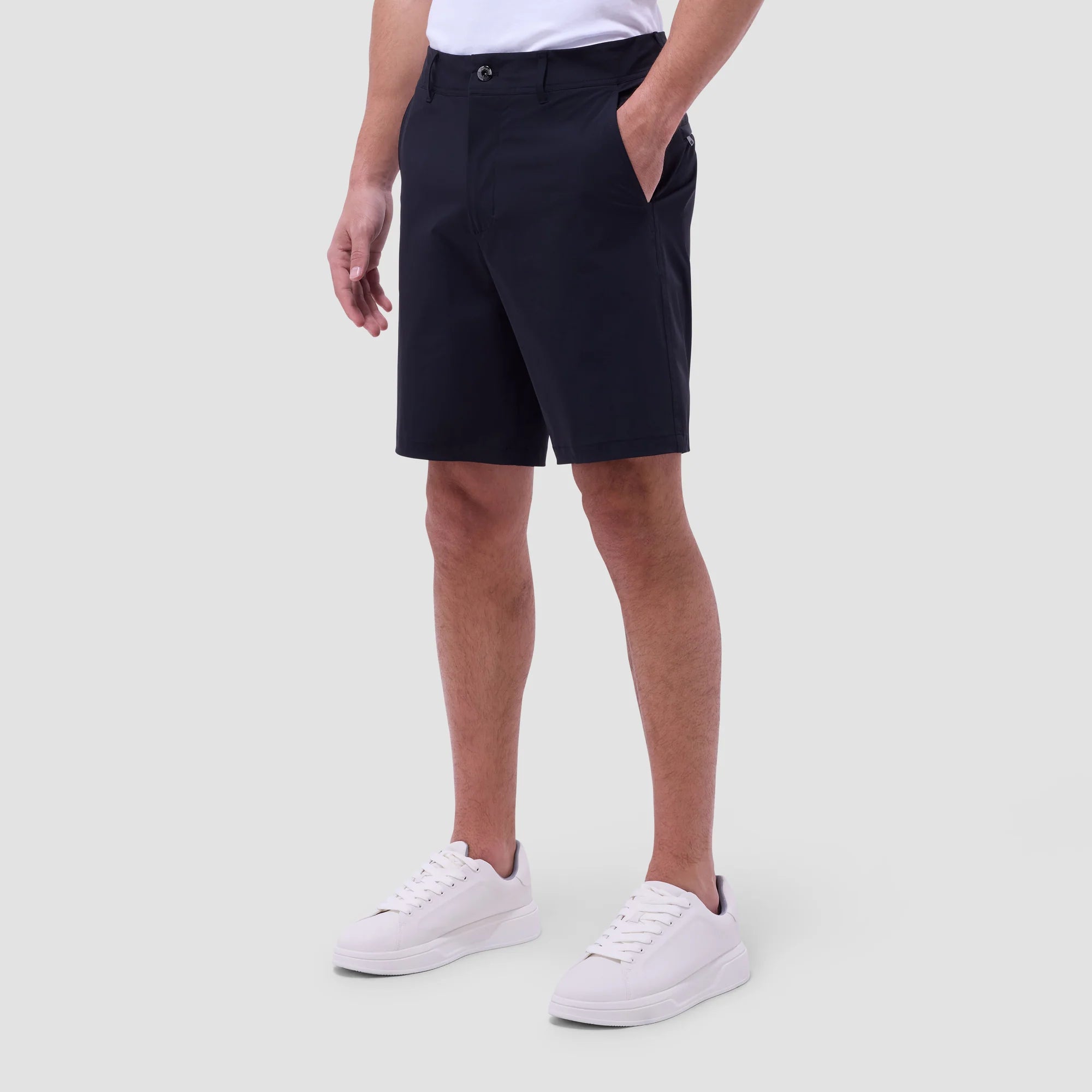 BUGATCHI- Men's Presley Performance Bermuda Shorts