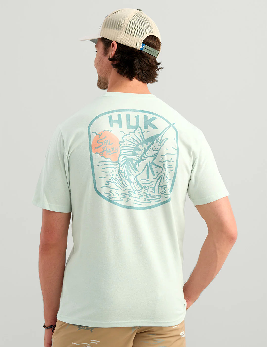 HUK - MEN'S SCENIC SS POCKET TEE