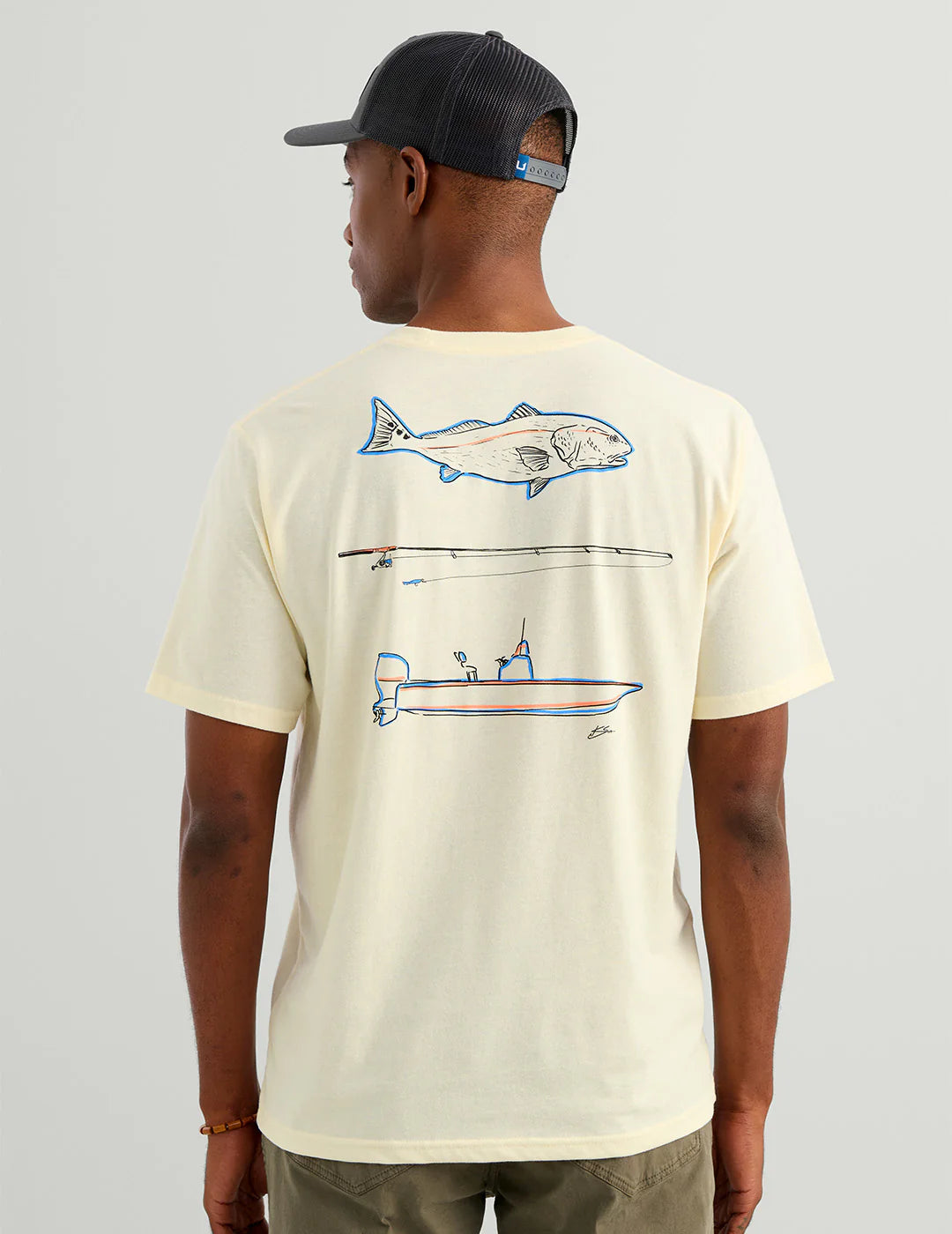 HUK - MEN'S KC TOOLS SS POCKET TEE