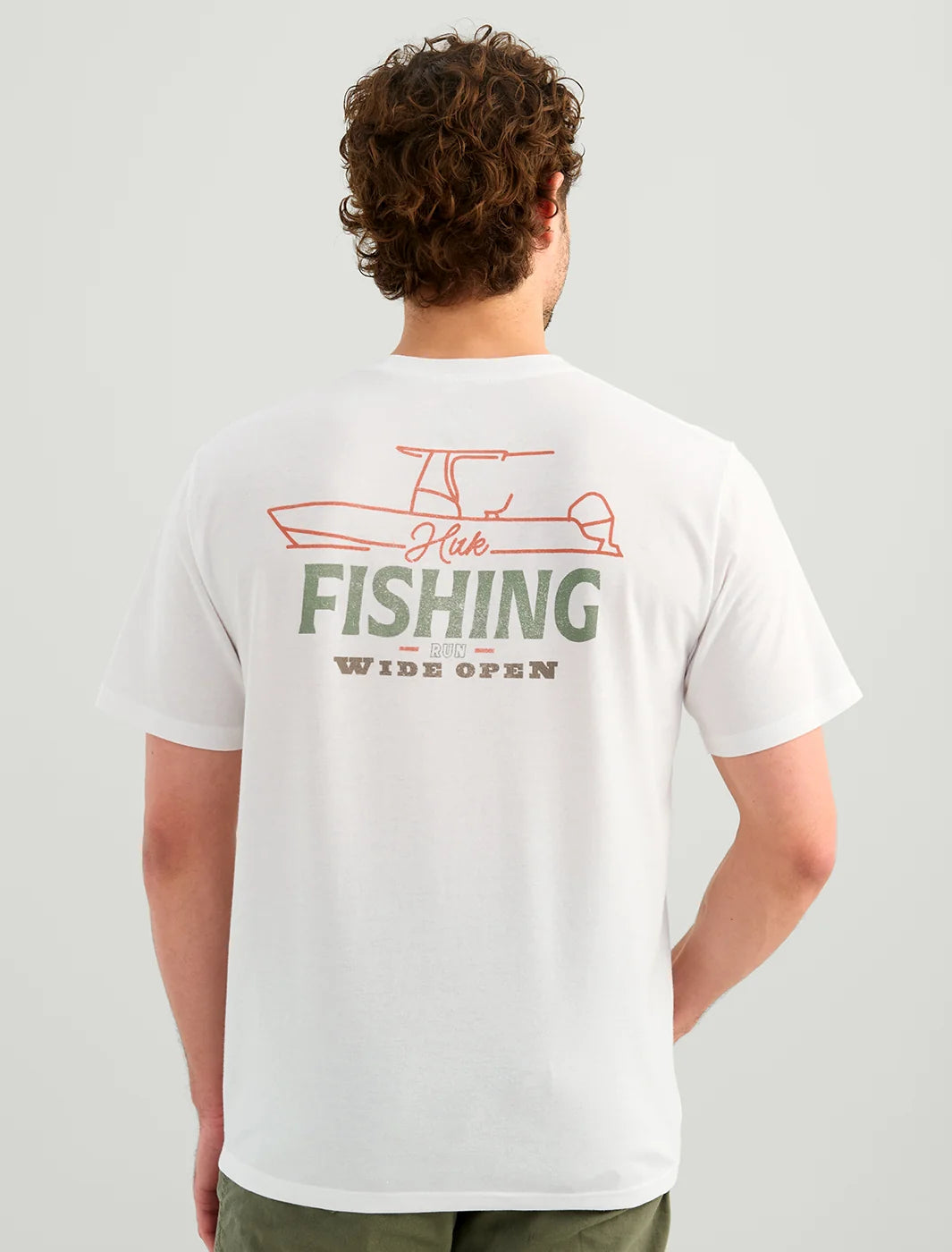 HUK - MEN TEES HUK WAVE SS POCKET TEE
