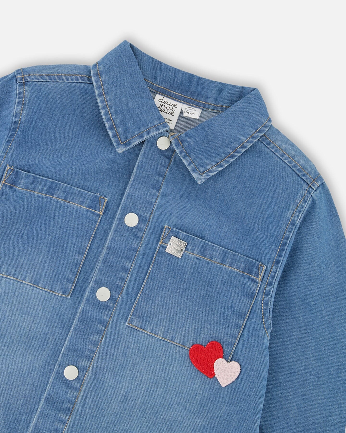 DEUX PAR DEUX - KIDS DENIM SHIRT #H20I15
