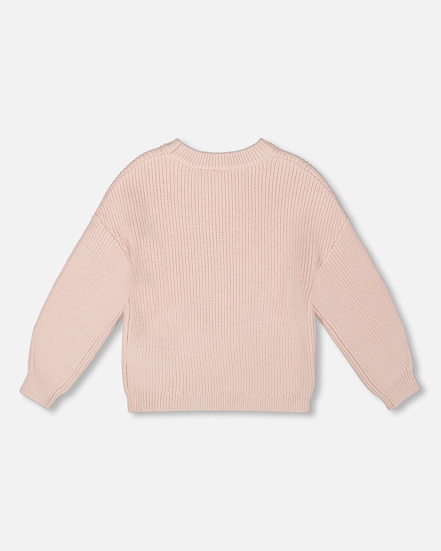 DEUX PAR DEUX - KIDS KNIT SWEATER W/SEQUIN HEART #H20IT72