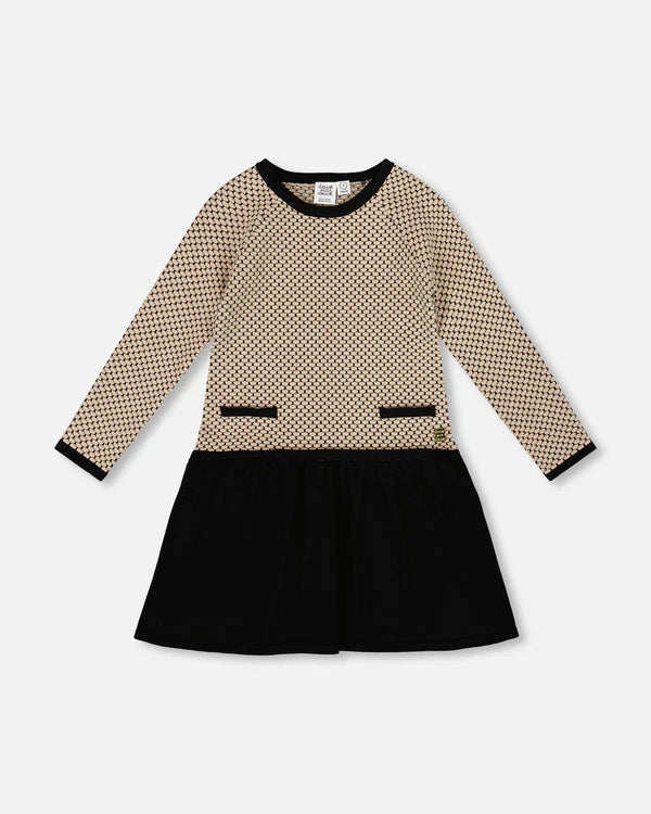 DEUX PAR DRESS - GIRLS DRESS H20QT95