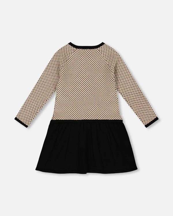 DEUX PAR DRESS - GIRLS DRESS H20QT95