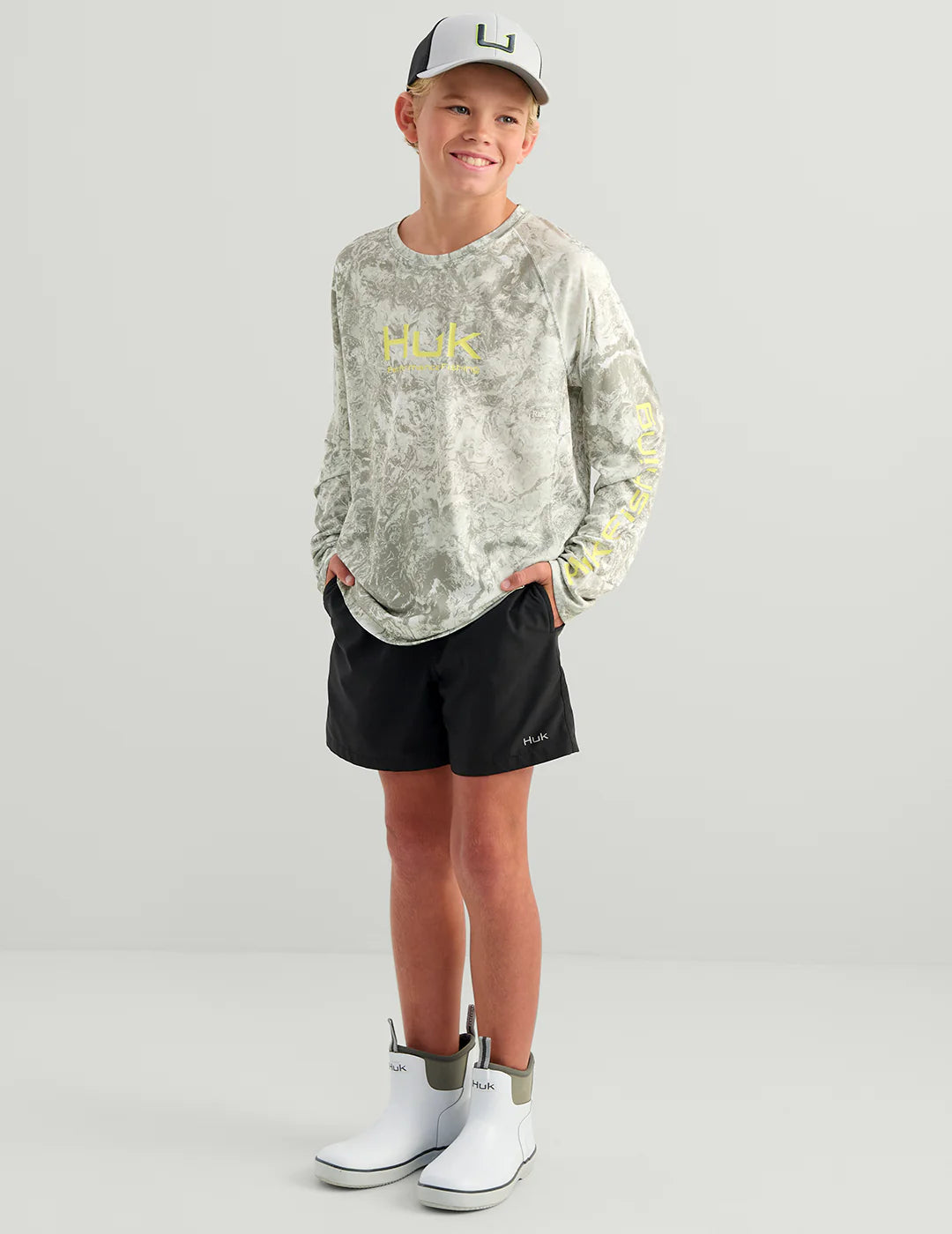 HUK - KIDS PURSUIT MOSSY OAK CREW