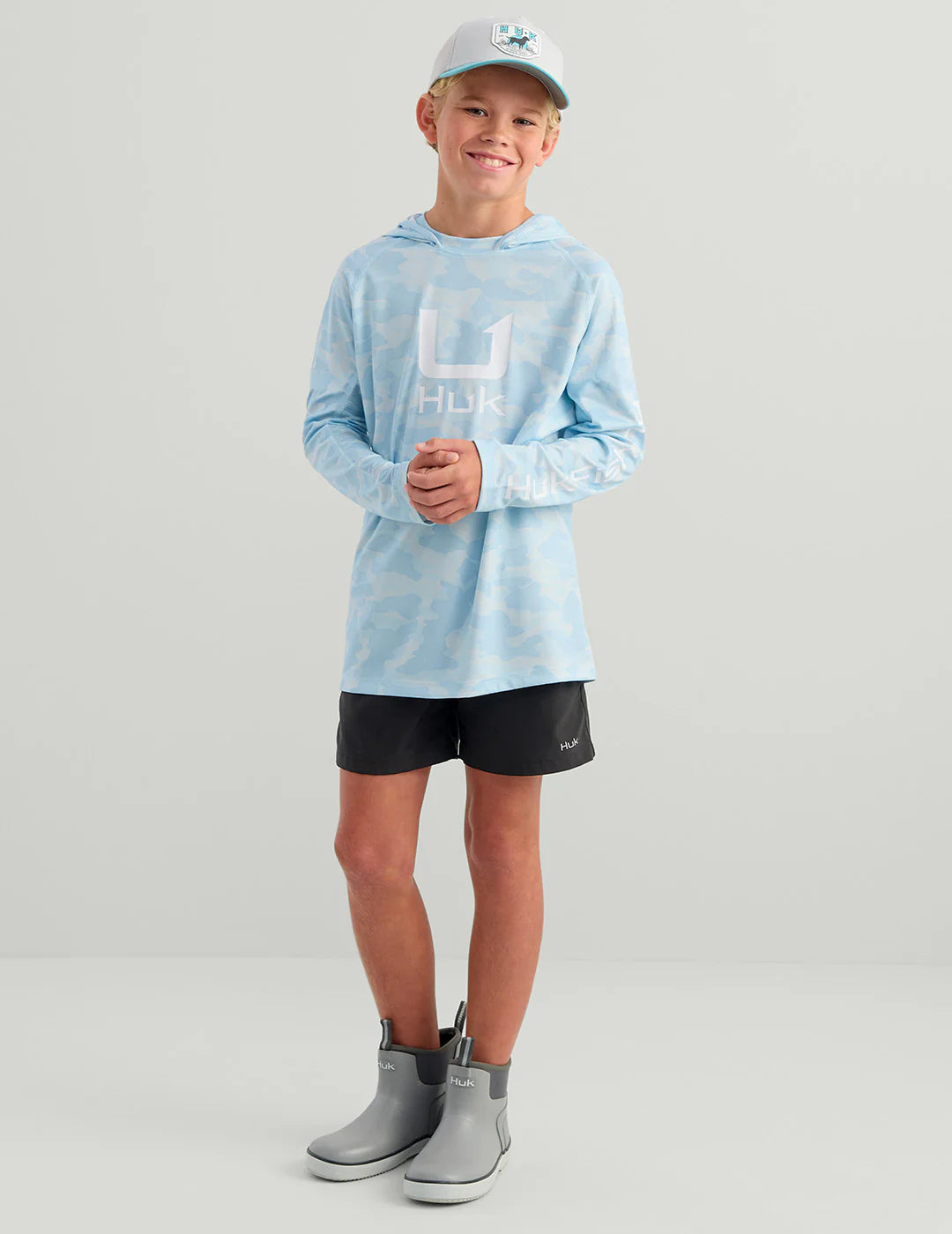 HUK - KIDS ICON PRINTED HOODIE