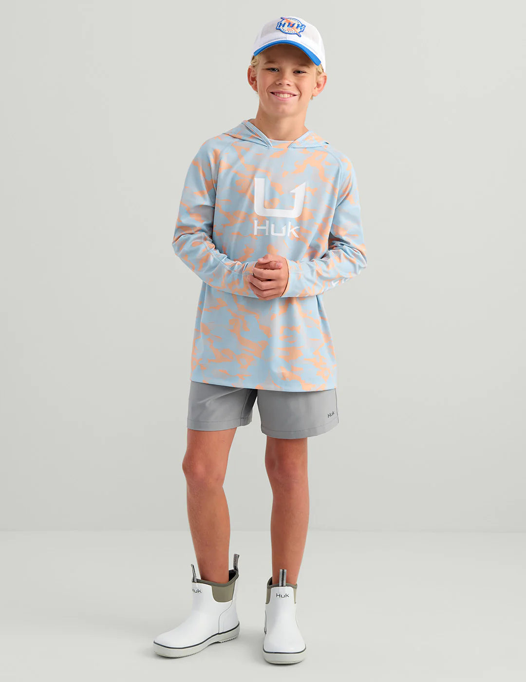 HUK - KIDS ICON PRINTED HOODIE