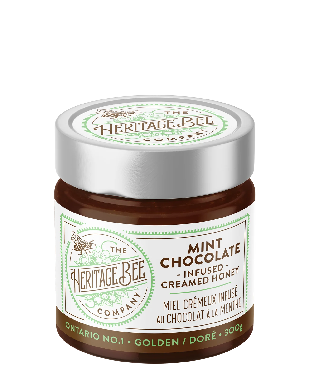 HERITAGE BEE - MINT CHOCOLATE HONEY 300G