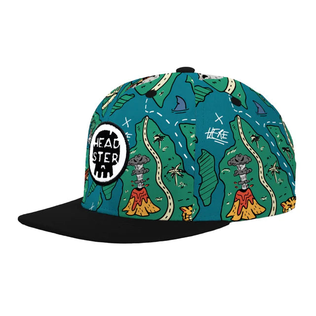HEADSTER KIDS - TREASURE MAP SNAPBACK