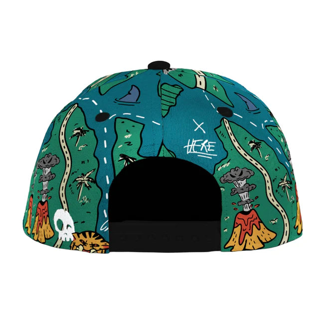 HEADSTER KIDS - TREASURE MAP SNAPBACK