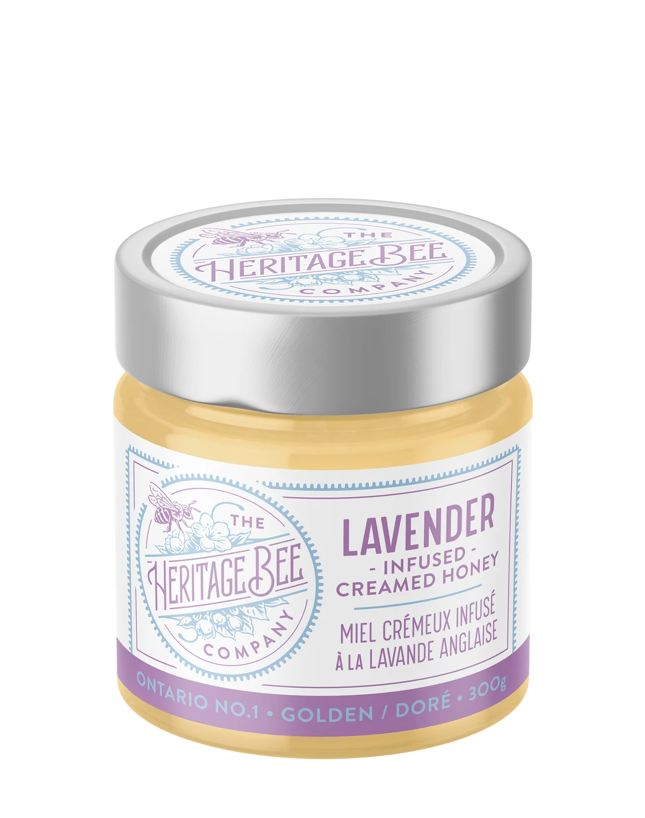The Heritage Bee Company - Lavender Creamed Honey