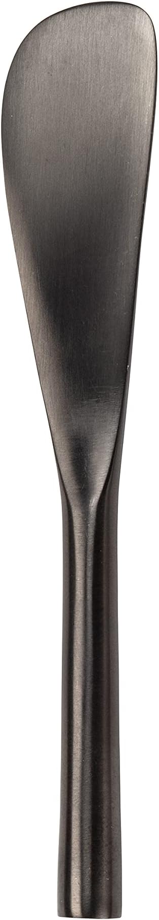 Abbott - Matte Blk Sm Butter Spreader-4.5"L