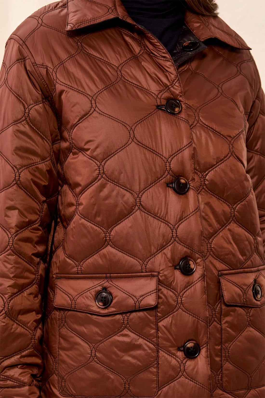 TRIBAL - REVERSIBLE QUILTED JACKET