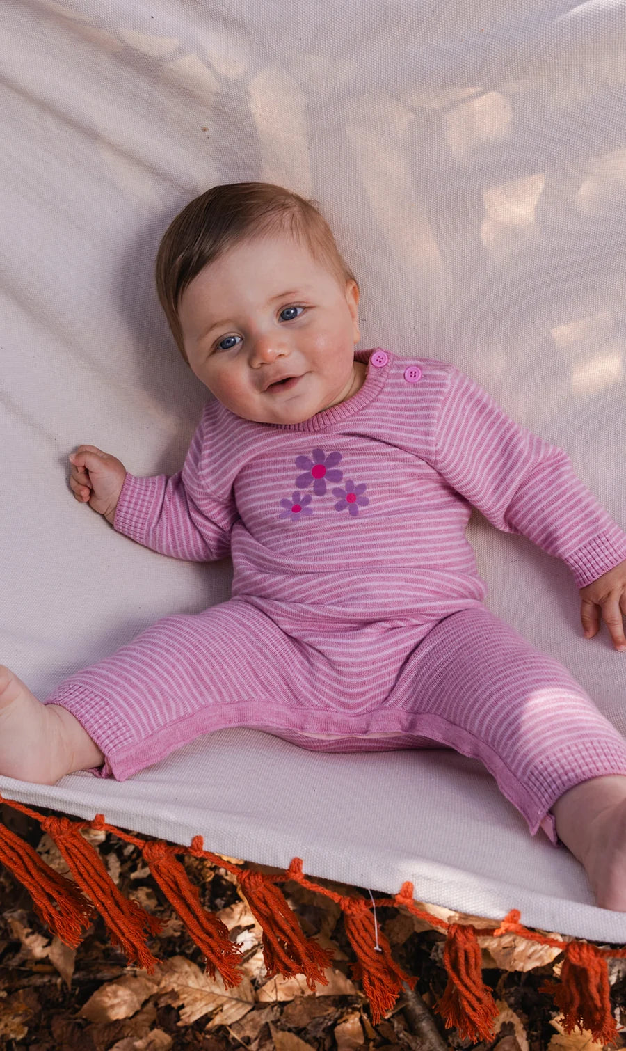 DEUX PAR DEUX - BABY KNITTED ROMPER