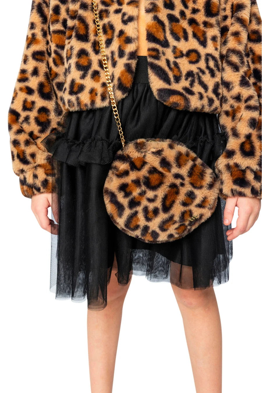 DEUX PAR DEUX - FAKE FUR SHOULDER BAG