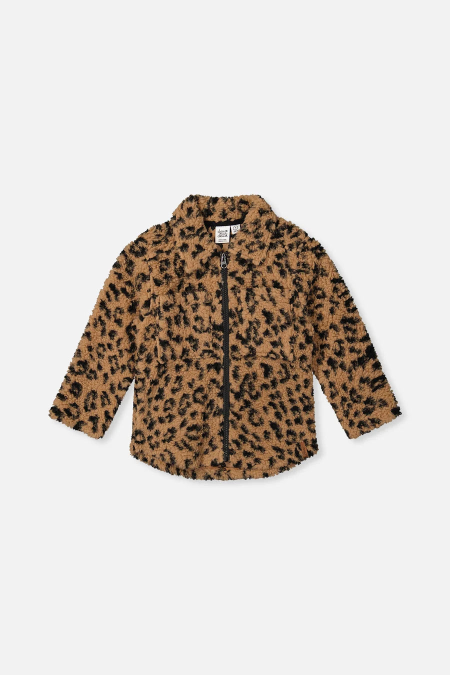 DEUX PAR DEUX - KID'S ZIPPED OVERSHIRT WITH CHEST POCKETS