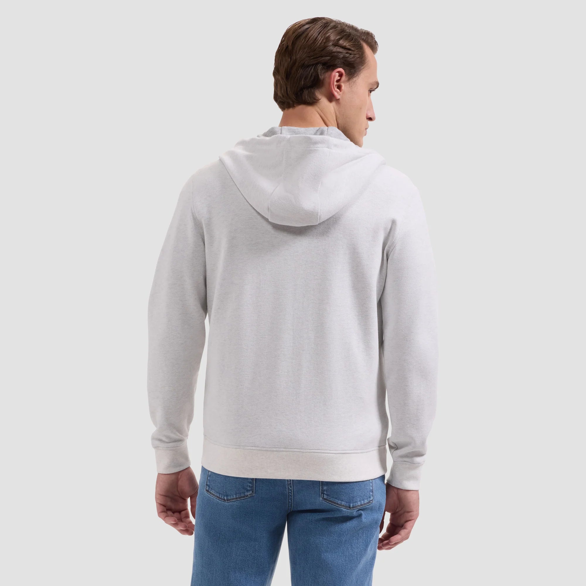 BUGATCHI - L/S FULL ZIP HOODIE JF2407K83
