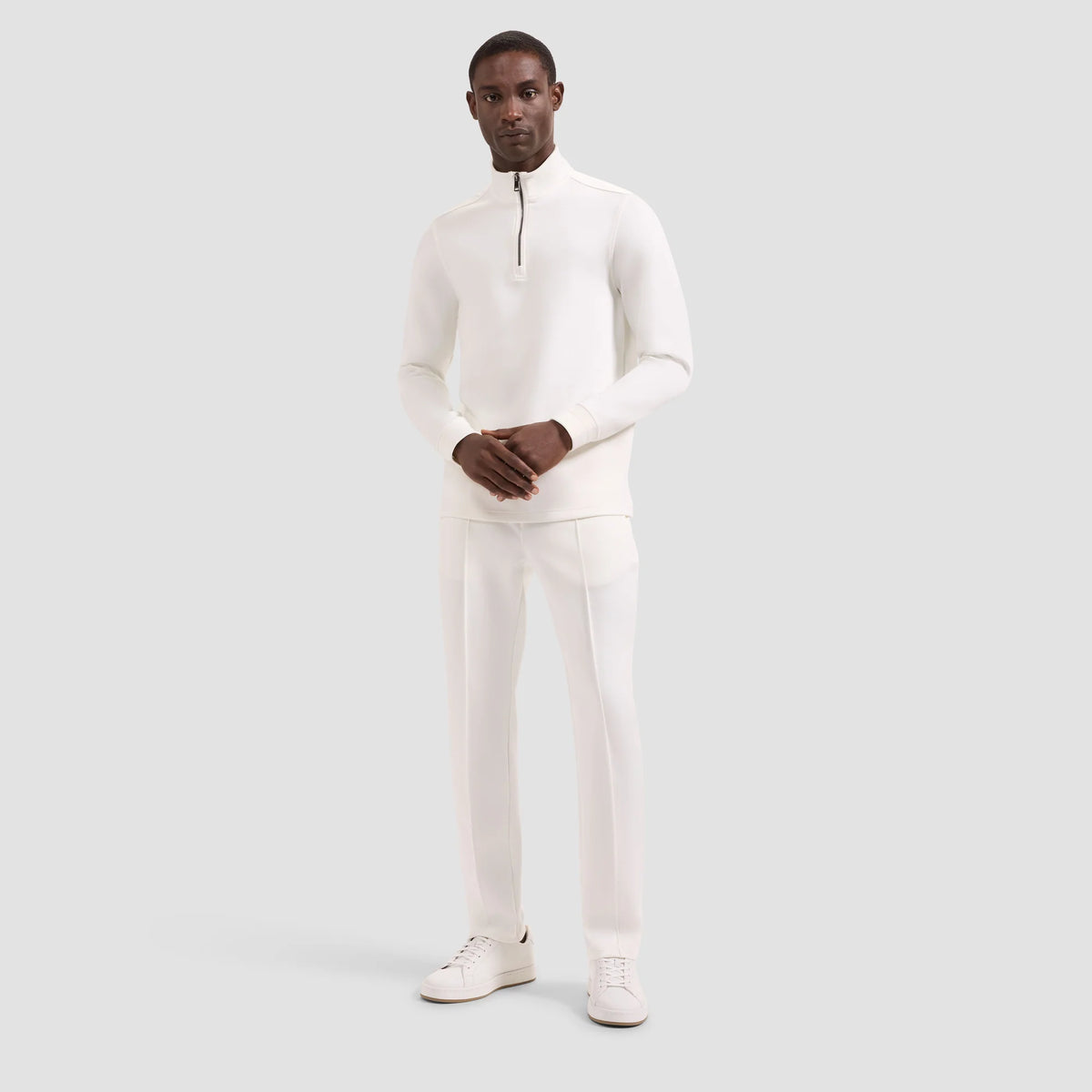 BUGATCHI - SOFT TOUCH 1/4 ZIP KNIT JF2420K95
