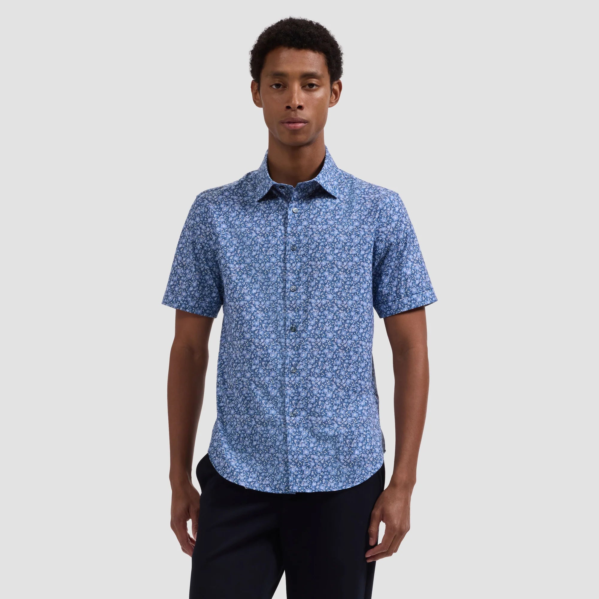 BUGATCHI - OOOHCOTTON MILES SS SHIRT JF9135F40