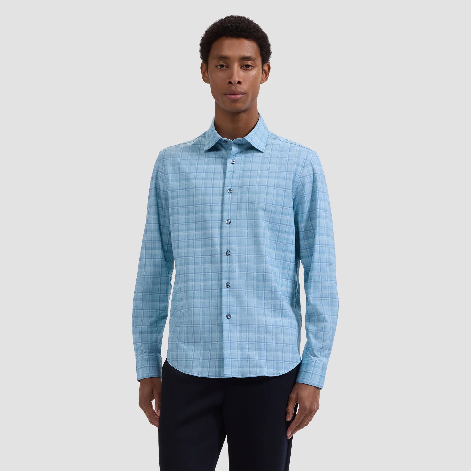 BUGATCHI - OOOHCOTTON JIMMY LS SHIRT JF9667K61
