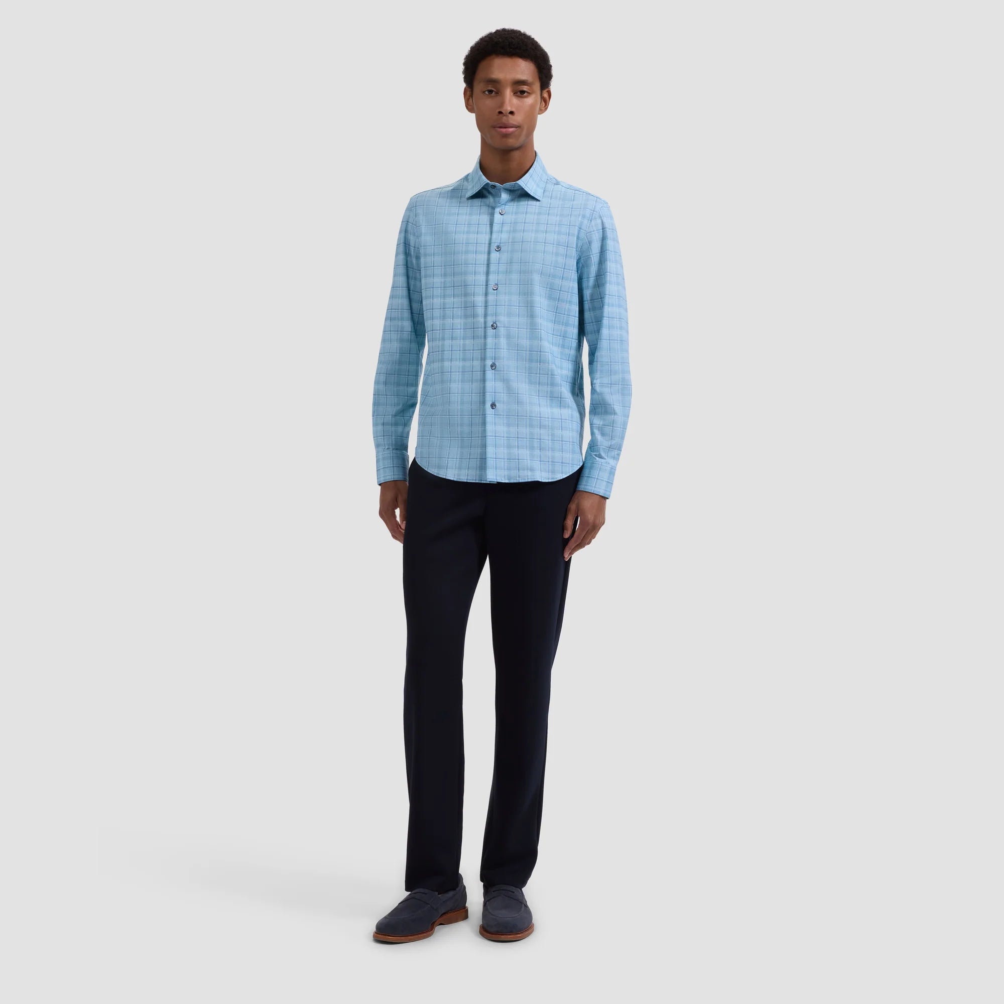 BUGATCHI - OOOHCOTTON JIMMY LS SHIRT JF9667K61