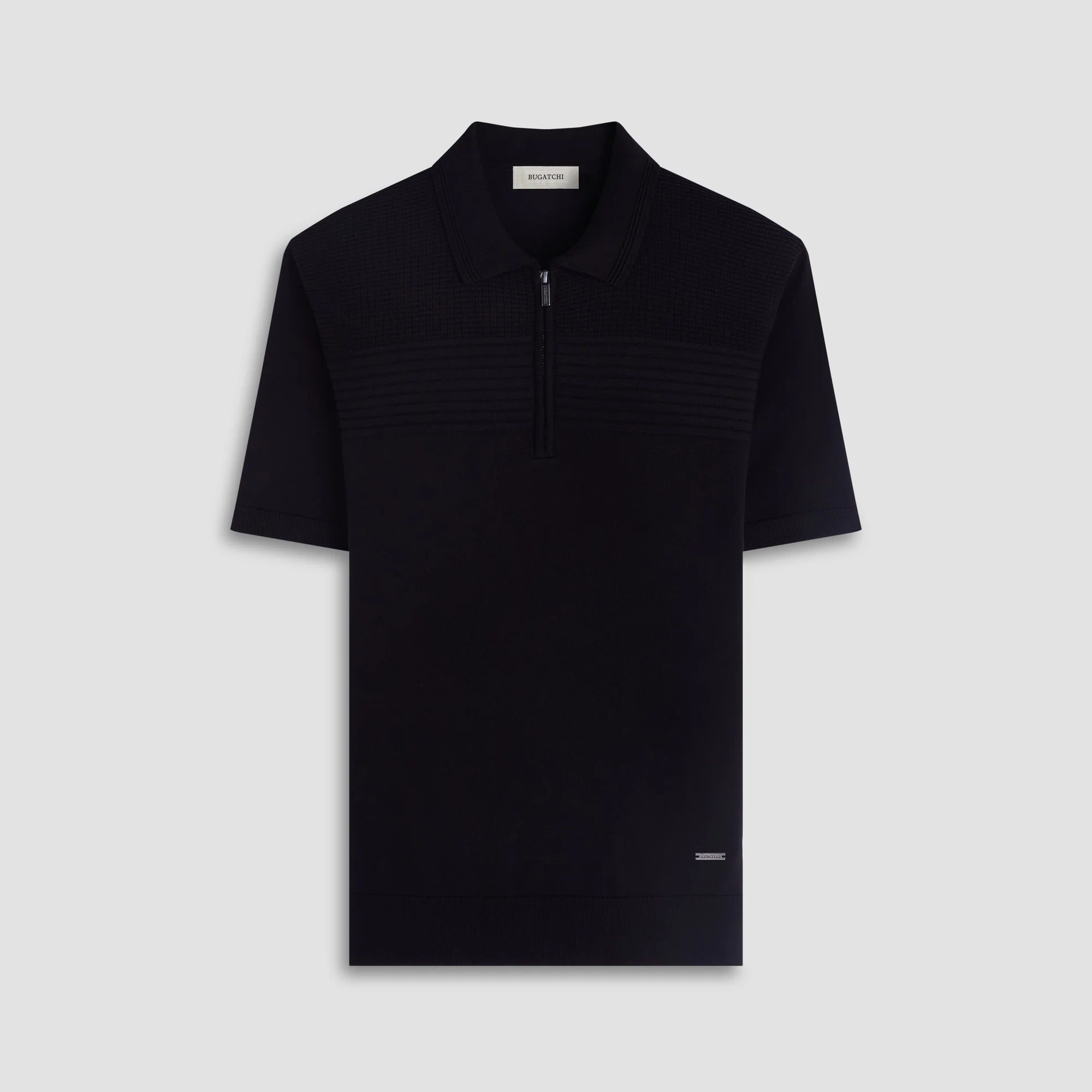 BUGATCHI - S/S 1/4 ZIP POLO SWEATER JH566PZ1