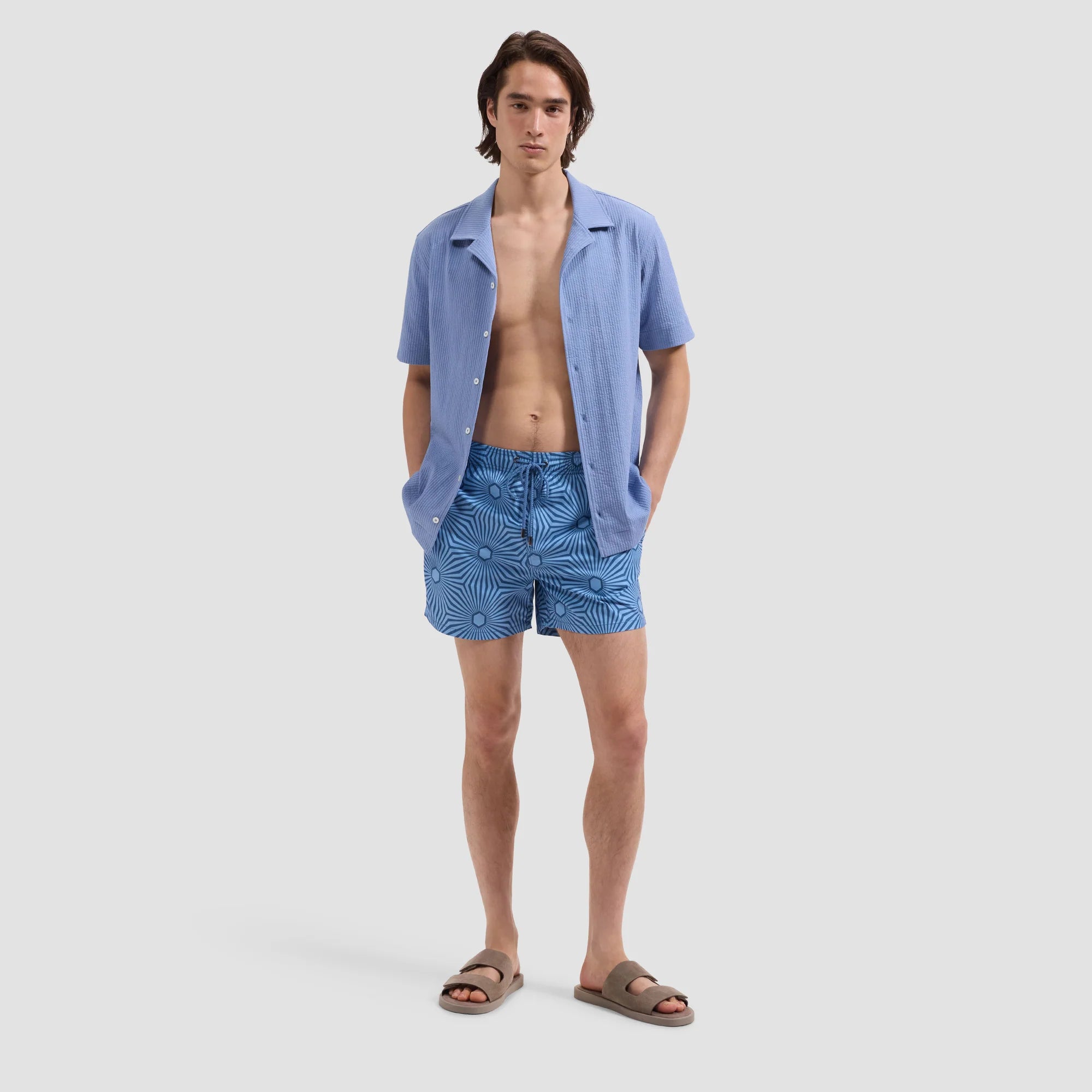 BUGATCHI - CRUZ MID - LENGTH SWIM JXM210M40
