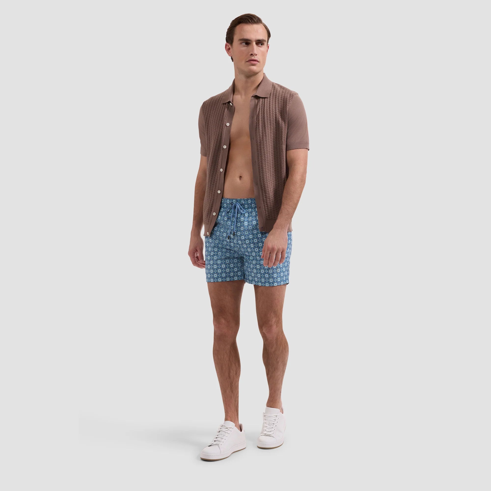 BUGATCHI - CRUZ MID - LENGTH SWIM JXM221M40