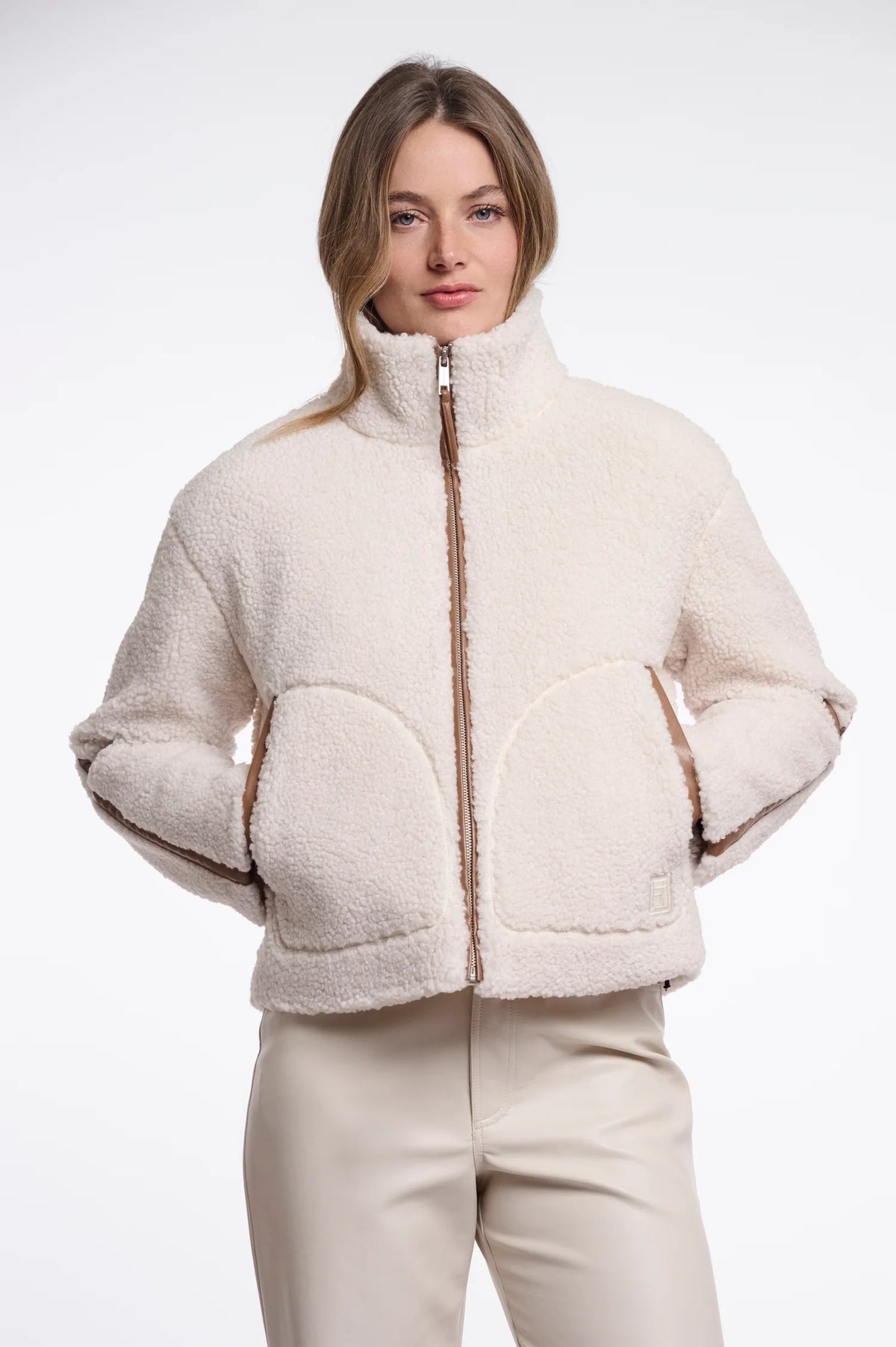 RINO & PELLE - WOMEN'S JACKET WITH ZIPPER