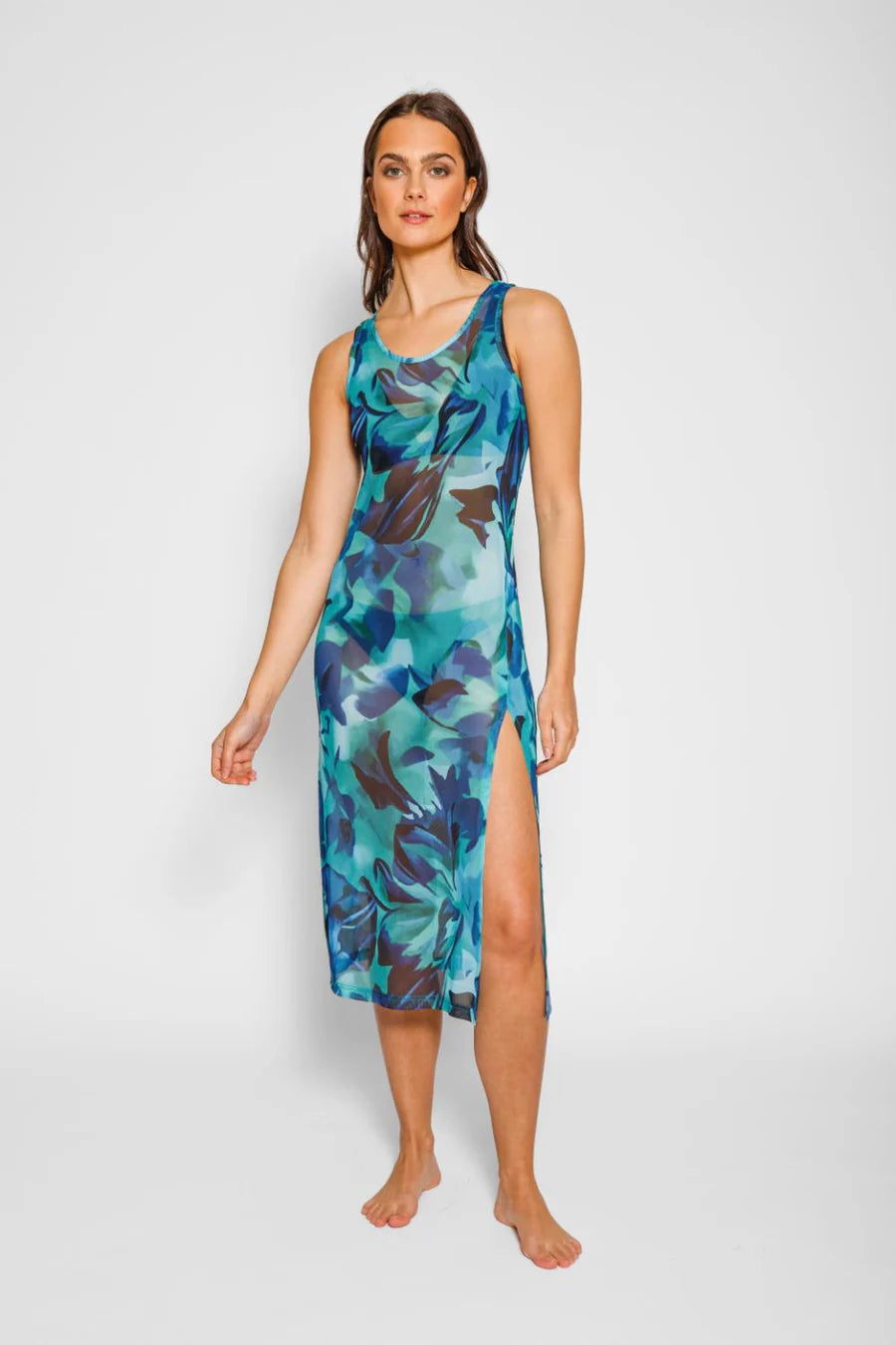 KOY RESORT- WOMEN'S HYDRA MESH COVER UP DRESS