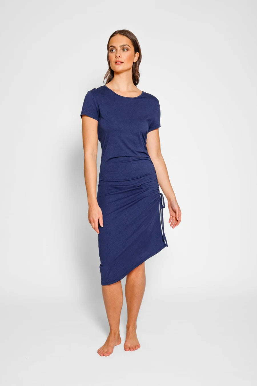 KOY RESORT- WOMEN'S LAGUNA BEACH RUCHED DRESS – Bigley Shoes and Clothing