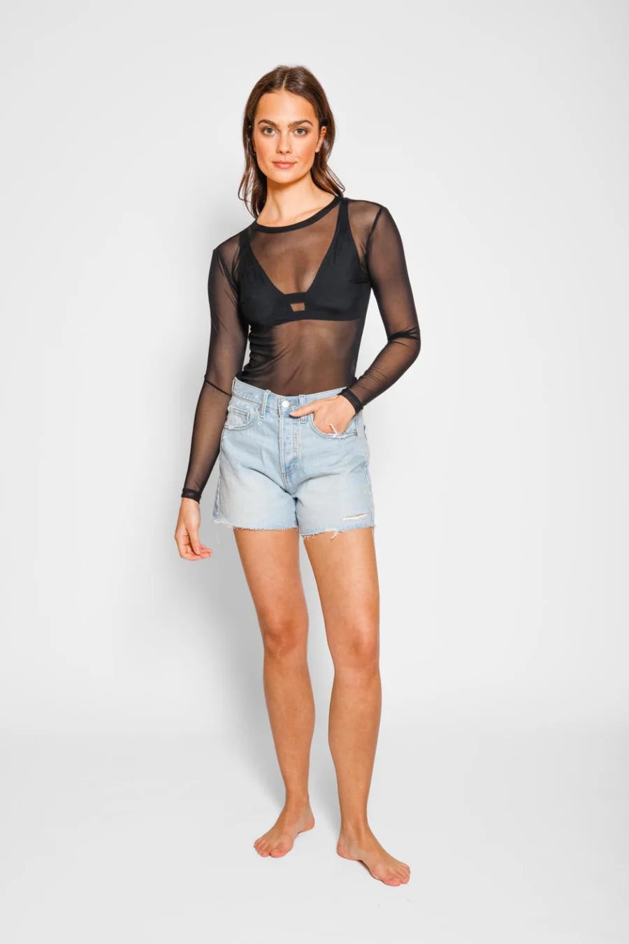 KOY RESORT- WOMEN'S ESCAPE MESH SAVANNAH TOP