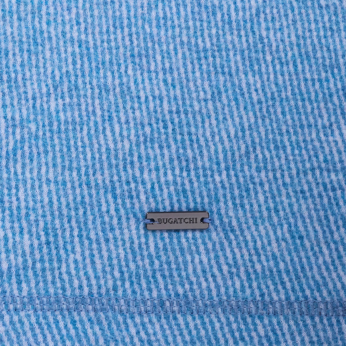 BUGATCHI - MEN'S MICRO STRIPE QUARTER-ZIP PULLOVER