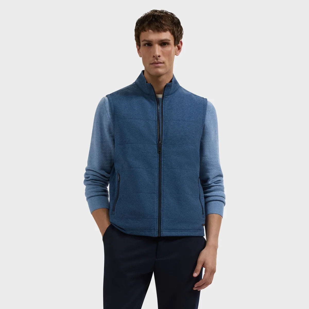BUGATCHI - MEN'S REVERSIBLE KNIT VEST