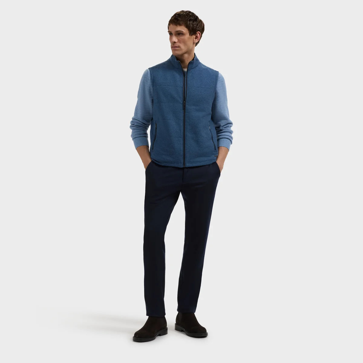 BUGATCHI - MEN'S REVERSIBLE KNIT VEST