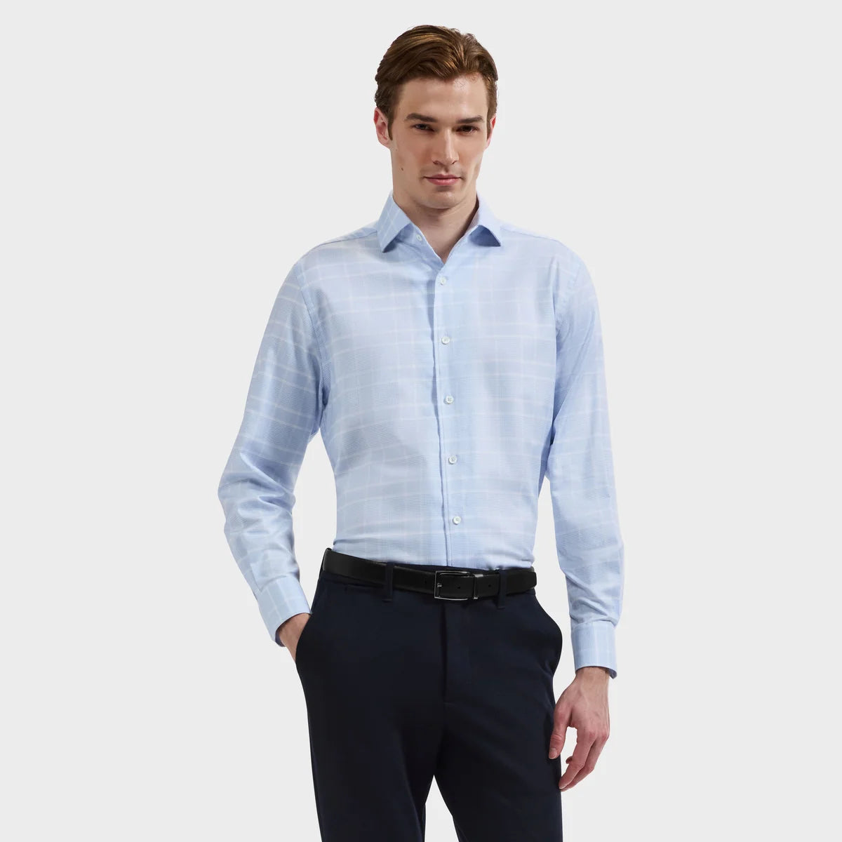 BUGATCHI - MEN'S Alvin Check Shirt