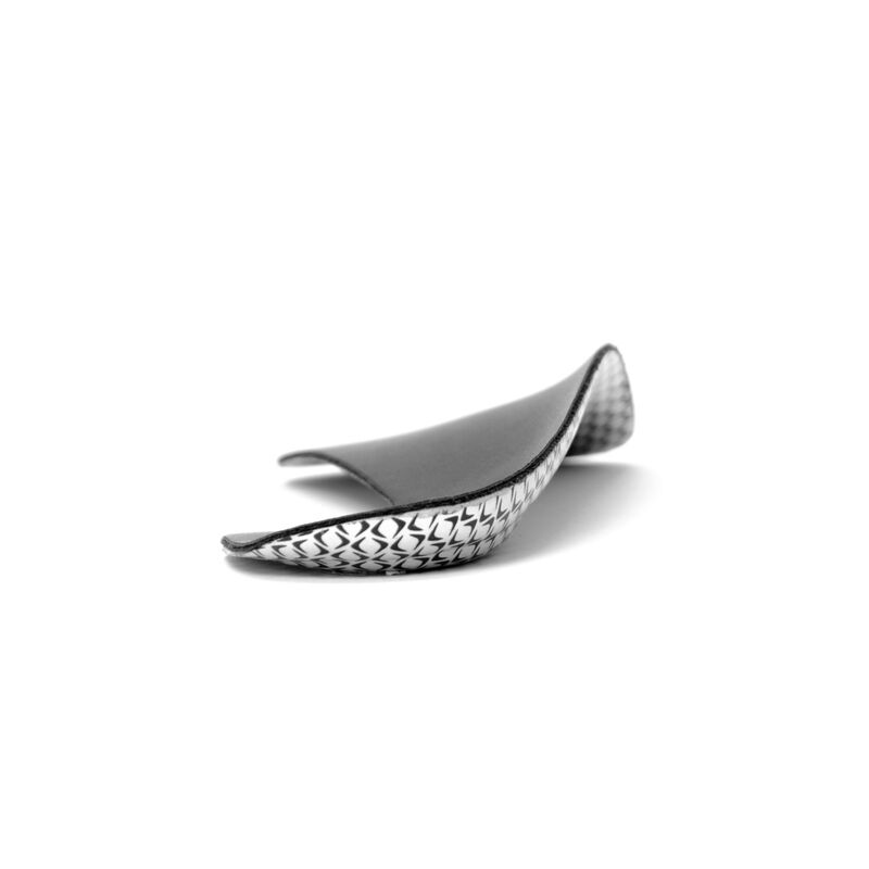 Orthotics Features
Cupped Heel
Designed to help cushion and stabilize the back of the foot so you can stay active on your feet all day.
Posted Heel
A medial rearfoot post that helps keep your feet aligned and controls over pronation.