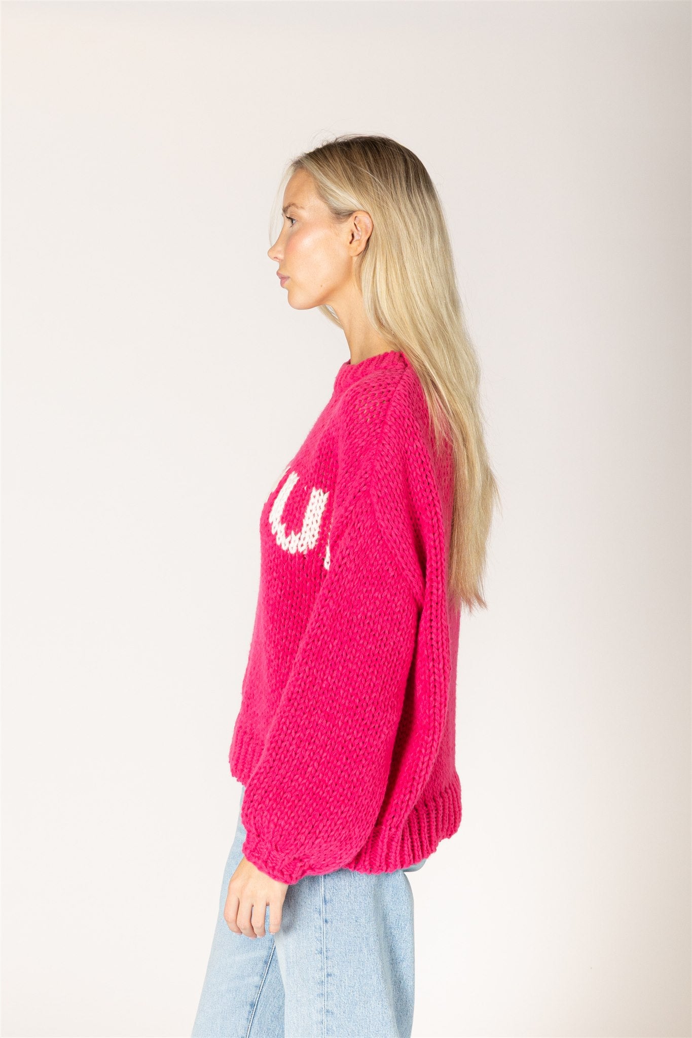 LYLA & LUXE - LAINEY HAND KNIT AMOUR SWEATER