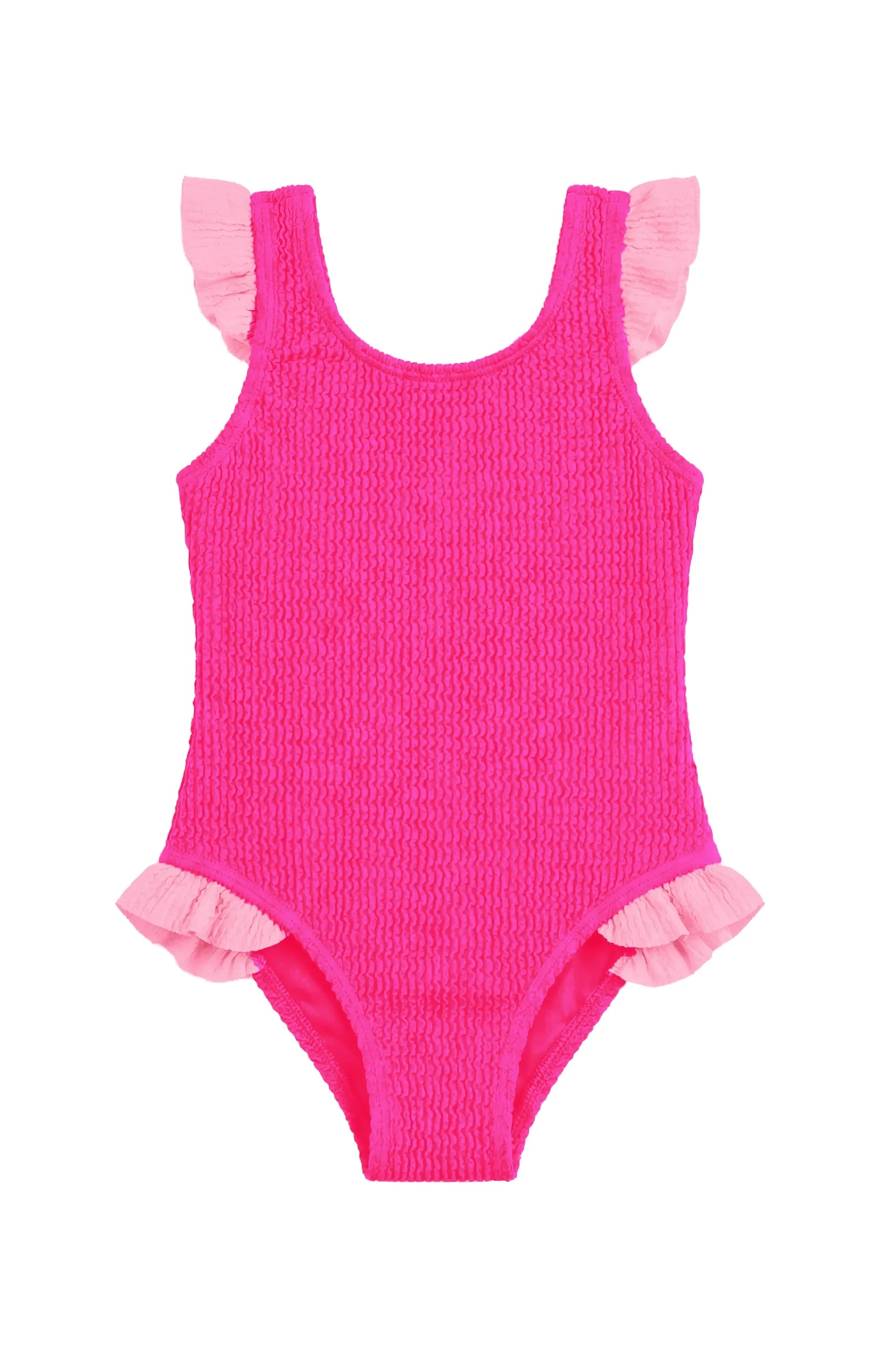 LIMEAPPLE -Lulu Toddler Crinkle Ruffle One Piece