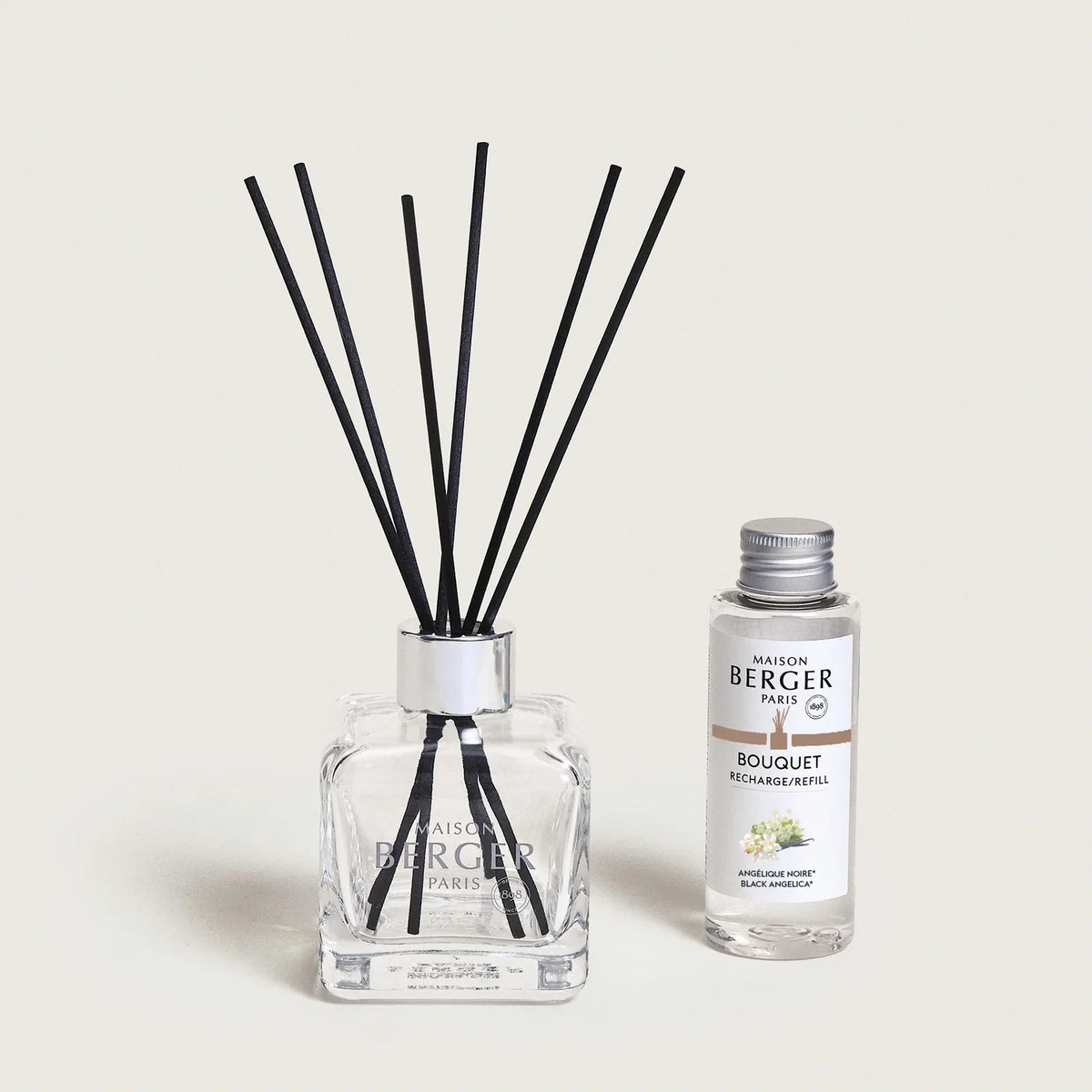 LAMPE BERGER - ICE CUBE DIFF. BLACK ANGELICA