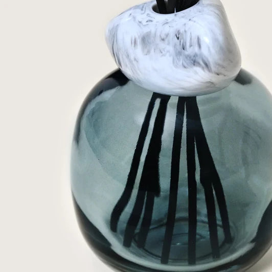 LAMPE BERGER - REED MINERAL BLEU/WHITE PURE