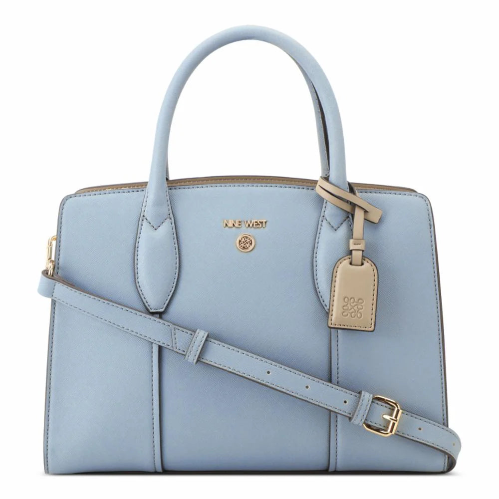 NINE WEST- GRADY 3 COMP SATCHEL HANDBAG