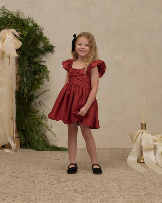 NORALEE - GIRLS MADELINE RUBY DRESS