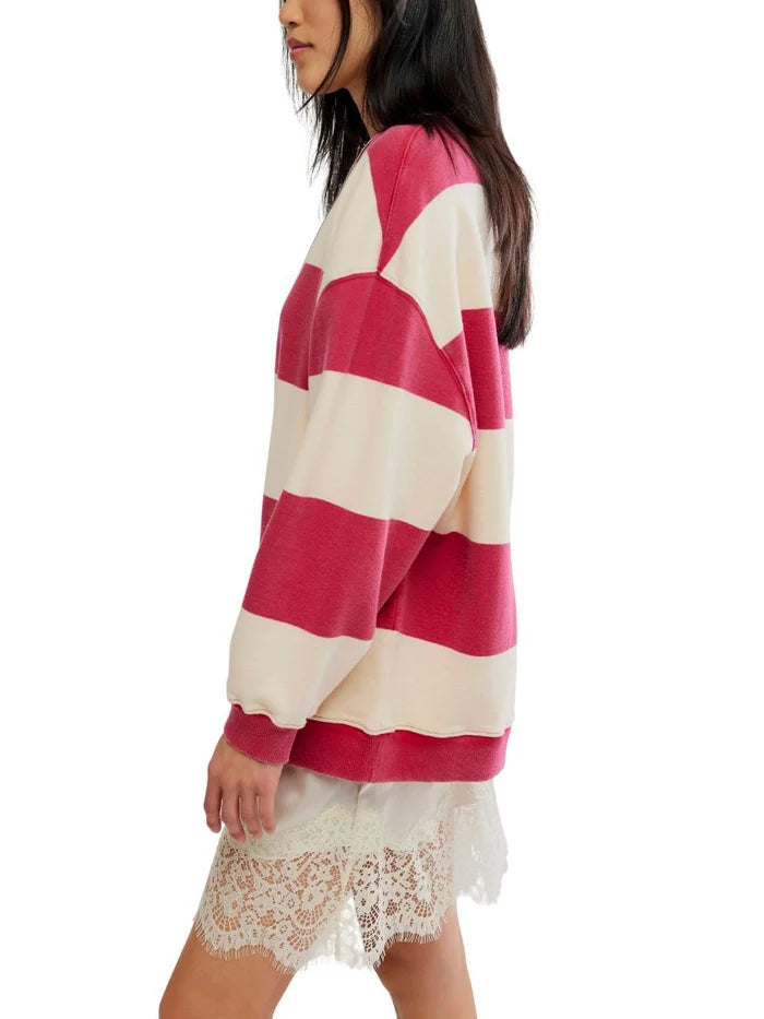FREE PEOPLE - CLASSIC STRIPE CREW