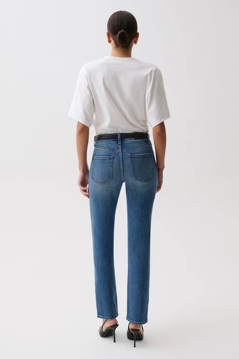 PISTOLA - ALEKS MID RISE STRAIGHT LONG PANT